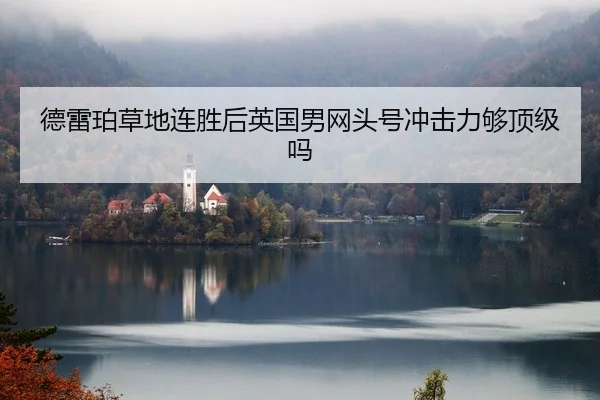 德雷珀草地连胜后英国男网头号冲击力够顶级吗